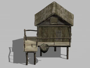fisherman house 3D Model
