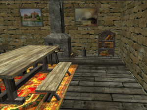 medievalinterior Model 3D