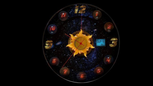 watch space 3D-Modell .c4d .max .obj .3ds .fbx .stl .blend 