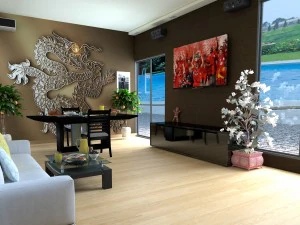 Mittagshaus 3D Modell