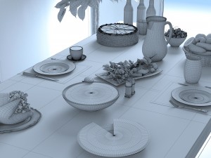 lunch house 3D 模型