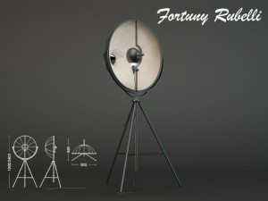 floor lamp fortuny rubelli Modèle 3D