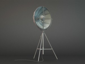 floor lamp fortuny rubelli Model 3D