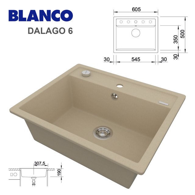 blanco dalago 6 Modèle 3D .c4d .max .obj .3ds .fbx .stl .blend 