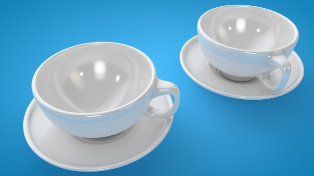 realistic glass cup Modelo 3D .c4d .max .obj .3ds .fbx .stl .blend 