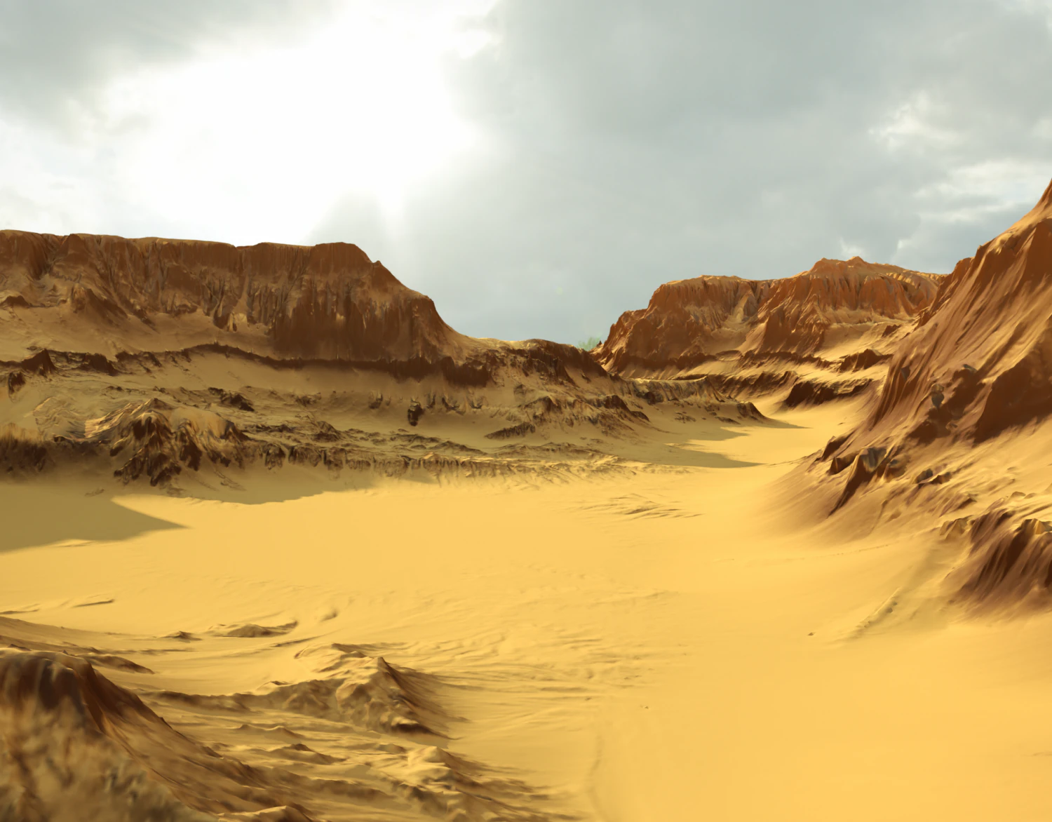 3d canyon model and texture - high poly 3D Model .c4d .max .obj .3ds .fbx .stl .blend