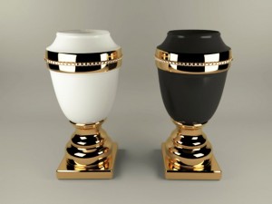 vase ahura arcade Modello 3D
