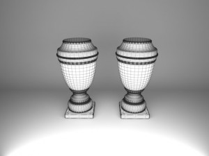 vase ahura arcade 3D 모델