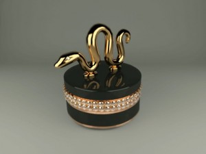 jewelry box snake hangzhou Modèle 3D