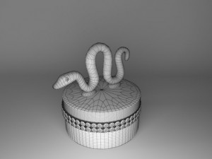 jewelry box snake hangzhou 3D Model