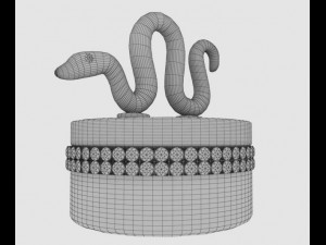 jewelry box snake hangzhou 3D Model