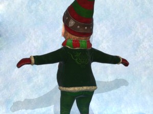 christmas elf pack 3D 모델