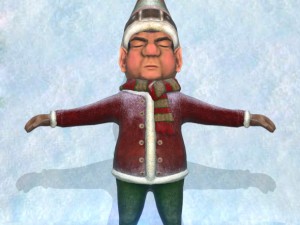 christmas elf pack 3D 모델