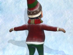 christmas elf pack 3D 모델