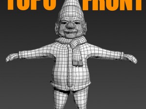 christmas elf pack 3D 모델