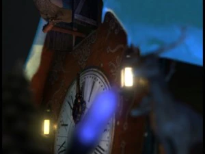 christmas cuckoo clock 3D Model