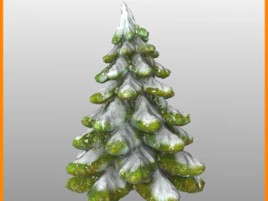 christmas decorations models set 3D Model