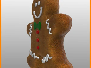 christmas decorations models set 3D Model