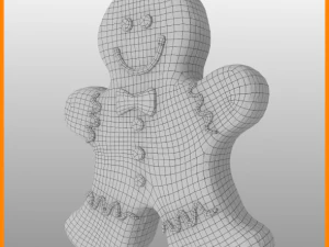 christmas decorations models set 3D Model
