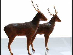 christmas decorations models set Model 3D