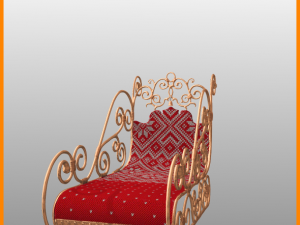 christmas decorations models set Model 3D