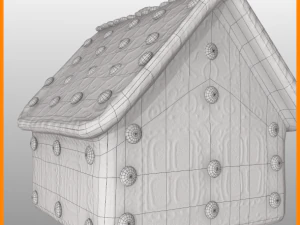 gingerbread house 3D Model