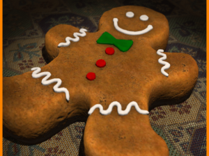 gingerbread man Modelo 3D
