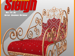 sleigh 3Dモデル