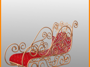 sleigh 3D-Modell