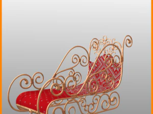 sleigh 3D Model
