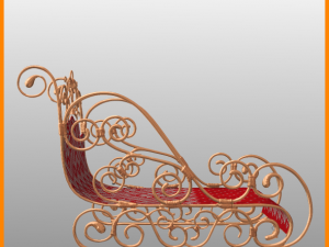sleigh 3D-Modell