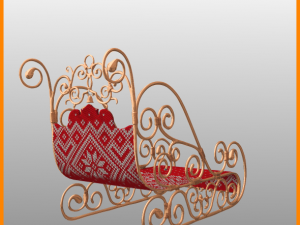 sleigh 3D-Modell
