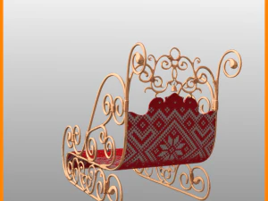 sleigh 3D Model