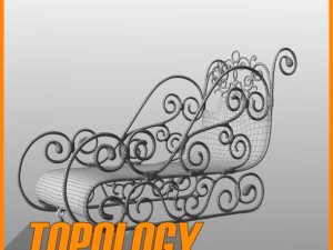 sleigh 3D Model