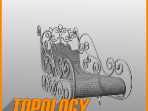 sleigh 3D-Modell