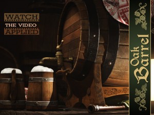 oak barrel 3D Model