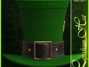 leprechaun hat Model 3D