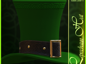 leprechaun hat Model 3D
