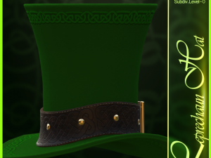 leprechaun hat Model 3D