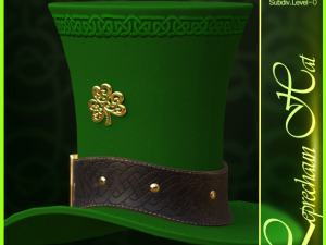 leprechaun hat Model 3D