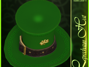 leprechaun hat Model 3D