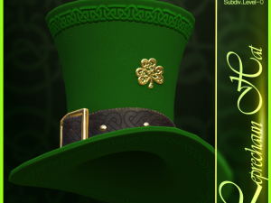 leprechaun hat Model 3D