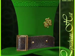 leprechaun hat Model 3D