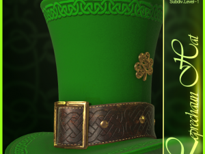 leprechaun hat Model 3D