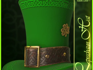 leprechaun hat 3D Model