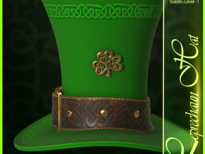 leprechaun hat Model 3D