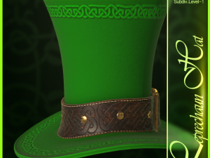 leprechaun hat Model 3D