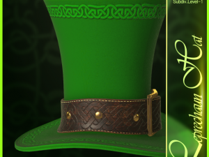 leprechaun hat Model 3D