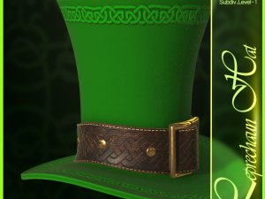 leprechaun hat Model 3D
