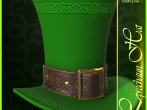 leprechaun hat Model 3D